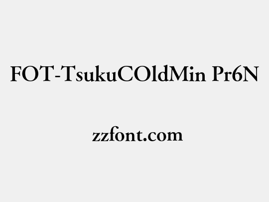 FOT-TsukuCOldMin Pr6N