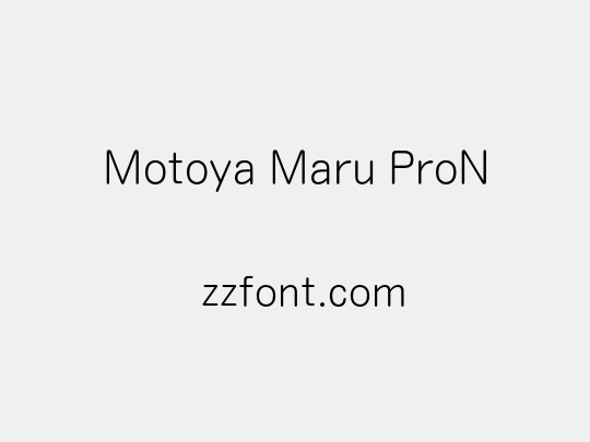 Motoya Maru ProN