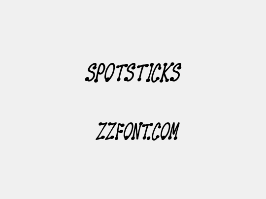 Spotsticks