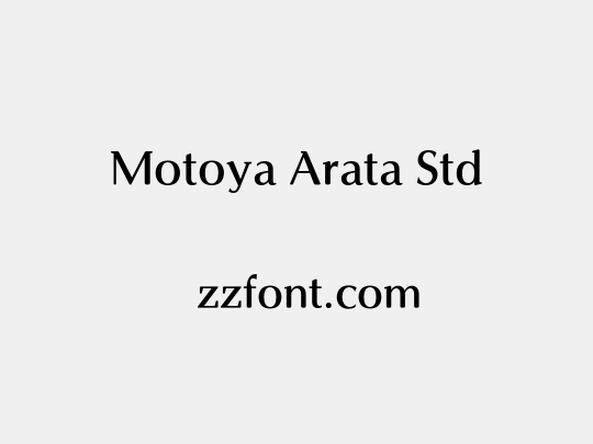 Motoya Arata Std