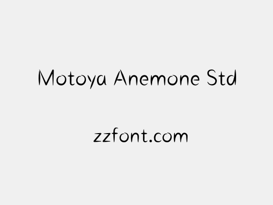 Motoya Anemone Std