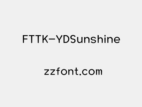 FTTK-YDSunshine