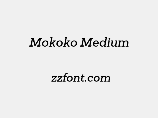 Mokoko Medium