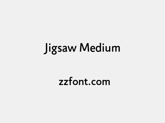 Jigsaw Medium