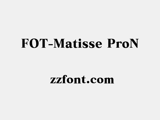 FOT-Matisse ProN