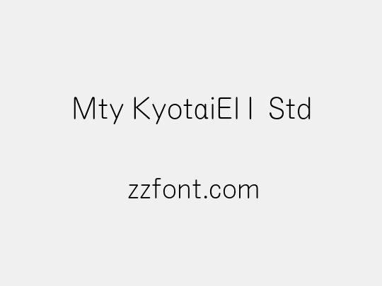 Mty KyotaiEl1 Std