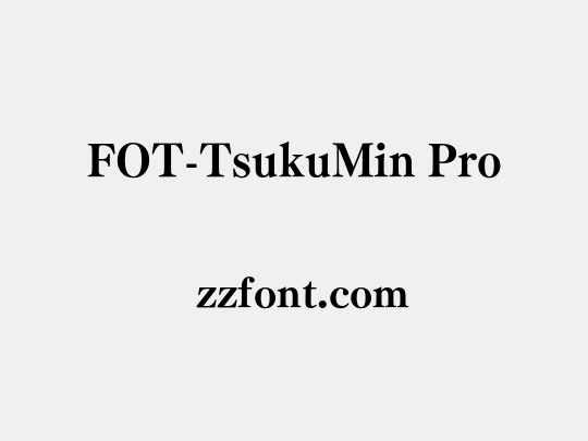 FOT-TsukuMin Pro