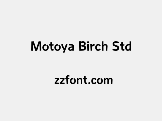 Motoya Birch Std