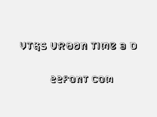 VTKS URBAN TIME 3 d