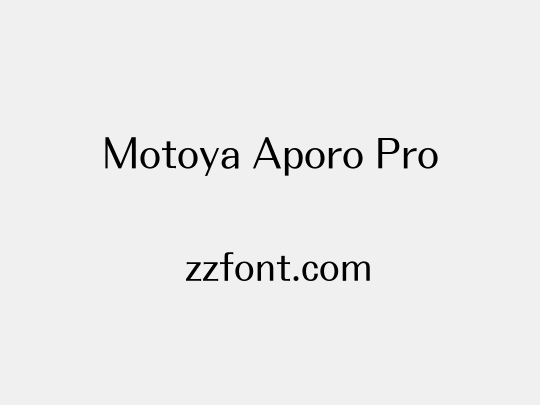 Motoya Aporo Pro