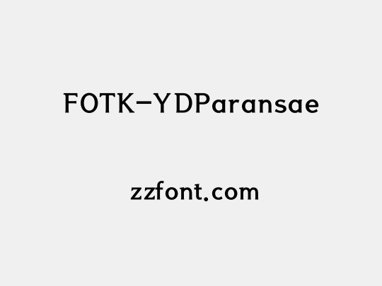 FOTK-YDParansae