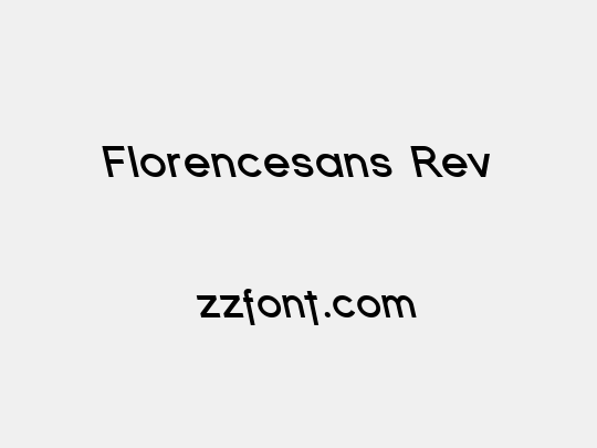 Florencesans Rev