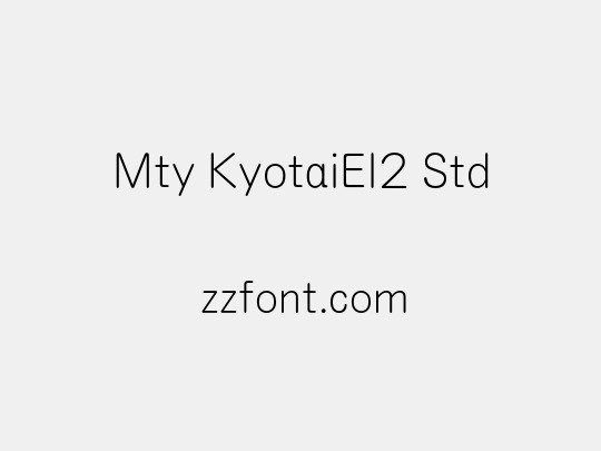 Mty KyotaiEl2 Std