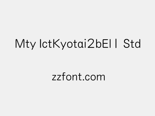 Mty IctKyotai2bEl1 Std