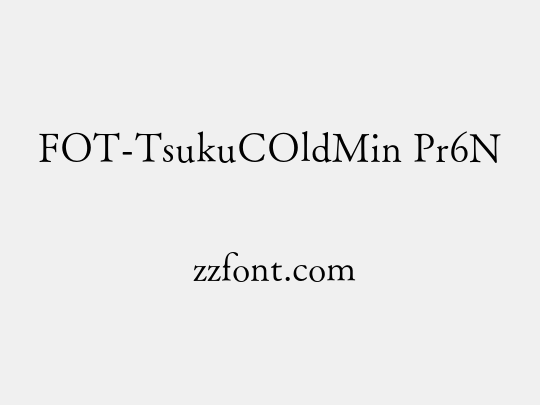 FOT-TsukuCOldMin Pr6N