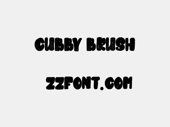 Cubby Brush