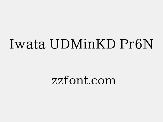 Iwata UDMinKD Pr6N