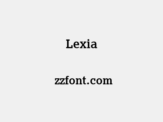 Lexia