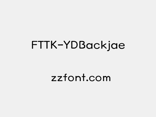 FTTK-YDBackjae