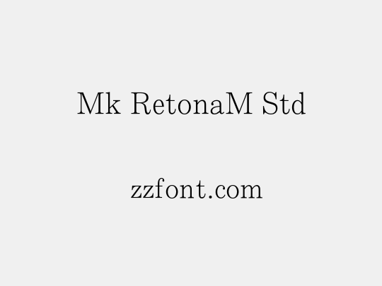 Mk RetonaM Std