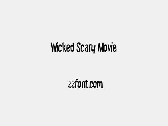 Wicked Scary Movie