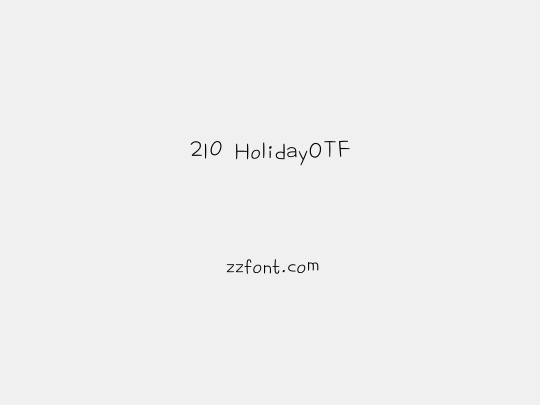 210 HolidayOTF