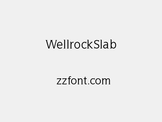 WellrockSlab