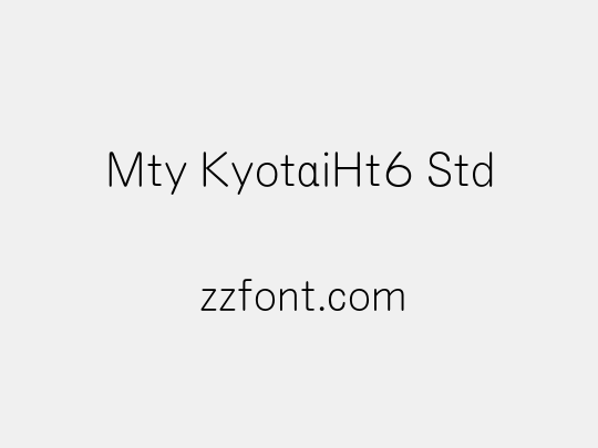 Mty KyotaiHt6 Std