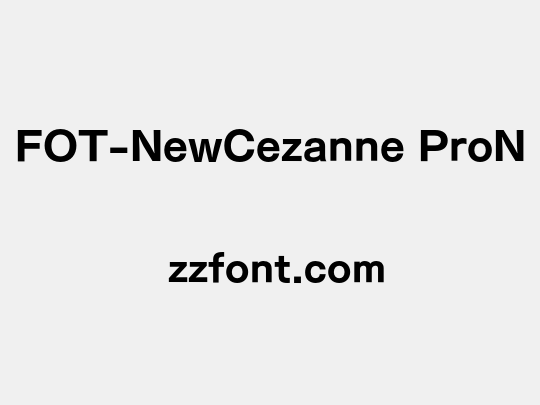 FOT-NewCezanne ProN