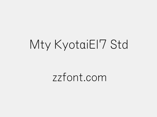 Mty KyotaiEl7 Std