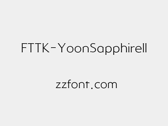 FTTK-YoonSapphireII