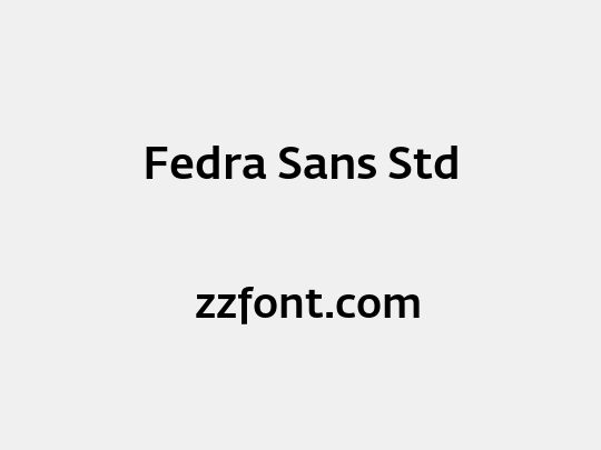 Fedra Sans Std