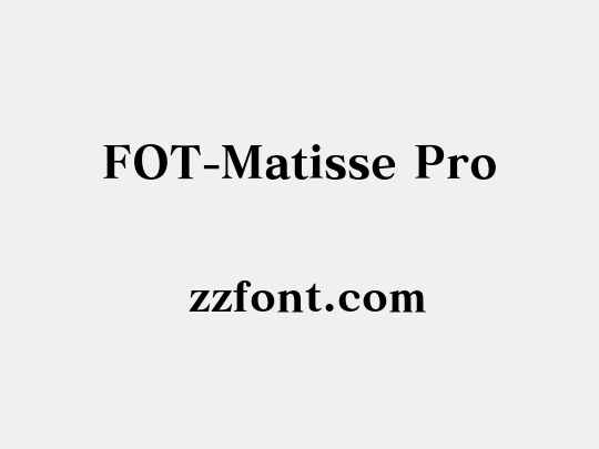 FOT-Matisse Pro