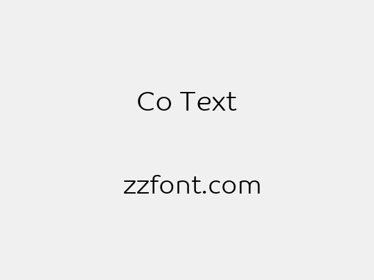 Co Text