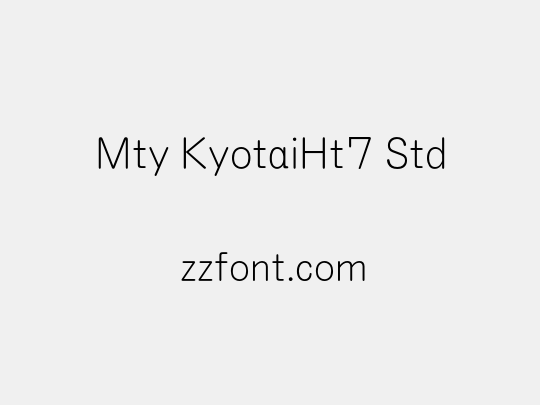 Mty KyotaiHt7 Std