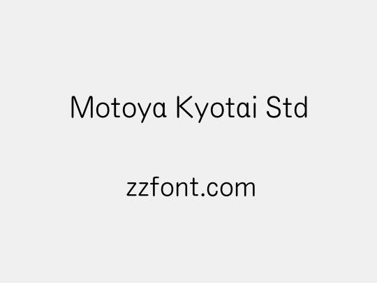 Motoya Kyotai Std