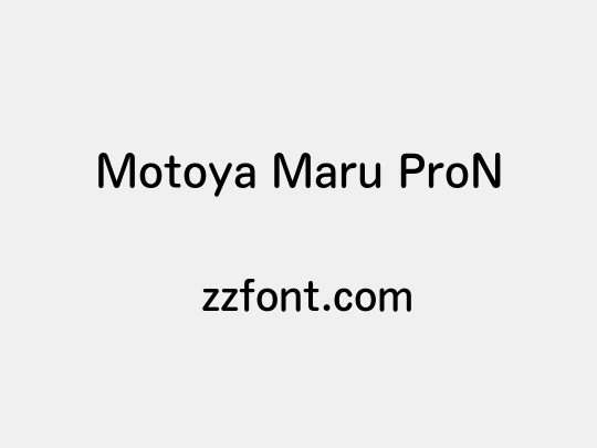 Motoya Maru ProN