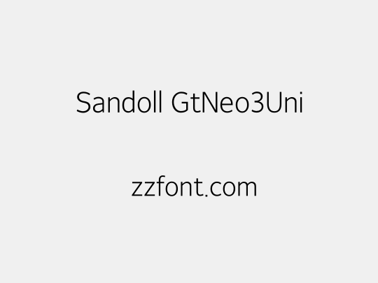 Sandoll GtNeo3Uni