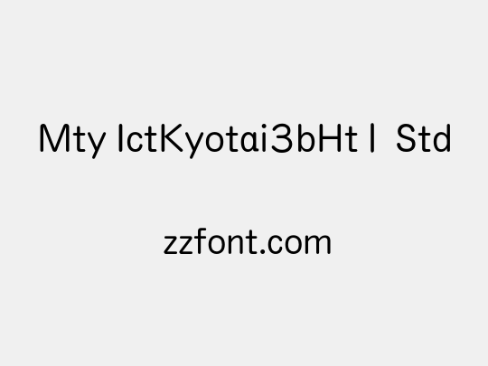 Mty IctKyotai3bHt1 Std