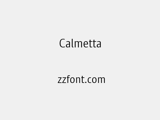 Calmetta