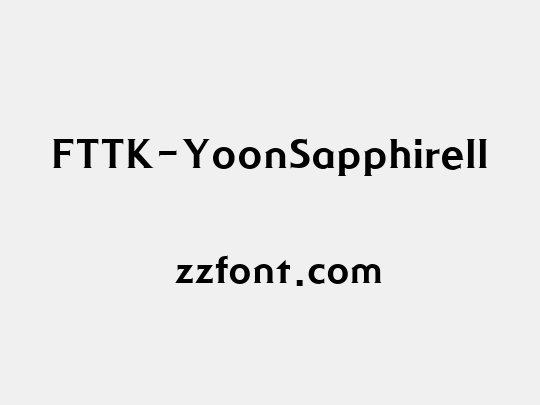 FTTK-YoonSapphireII