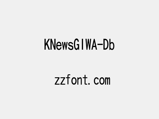 KNewsGIWA-Db