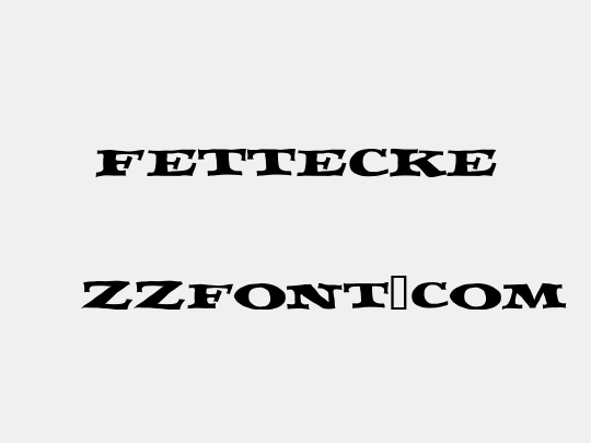 Fettecke