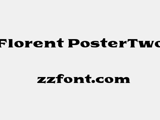 Florent PosterTwo