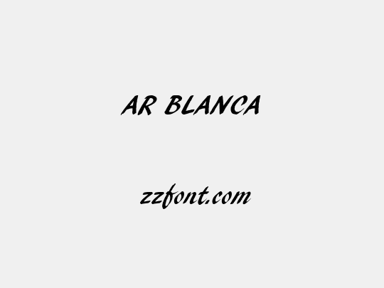 AR BLANCA