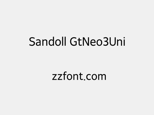 Sandoll GtNeo3Uni