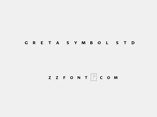 Greta Symbol Std