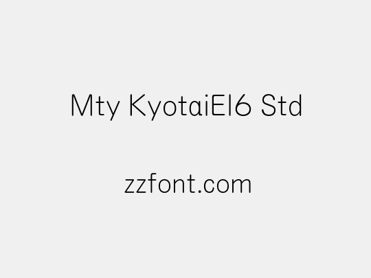 Mty KyotaiEl6 Std