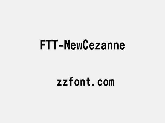 FTT-NewCezanne