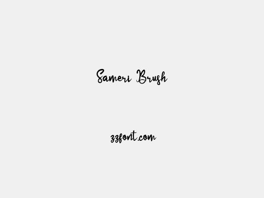 Sameri Brush